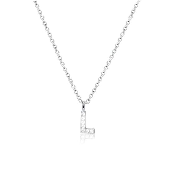 Collana Brand Donna Personal Cristalli in Acciaio Cristallo 02NK002L - 02NK002L